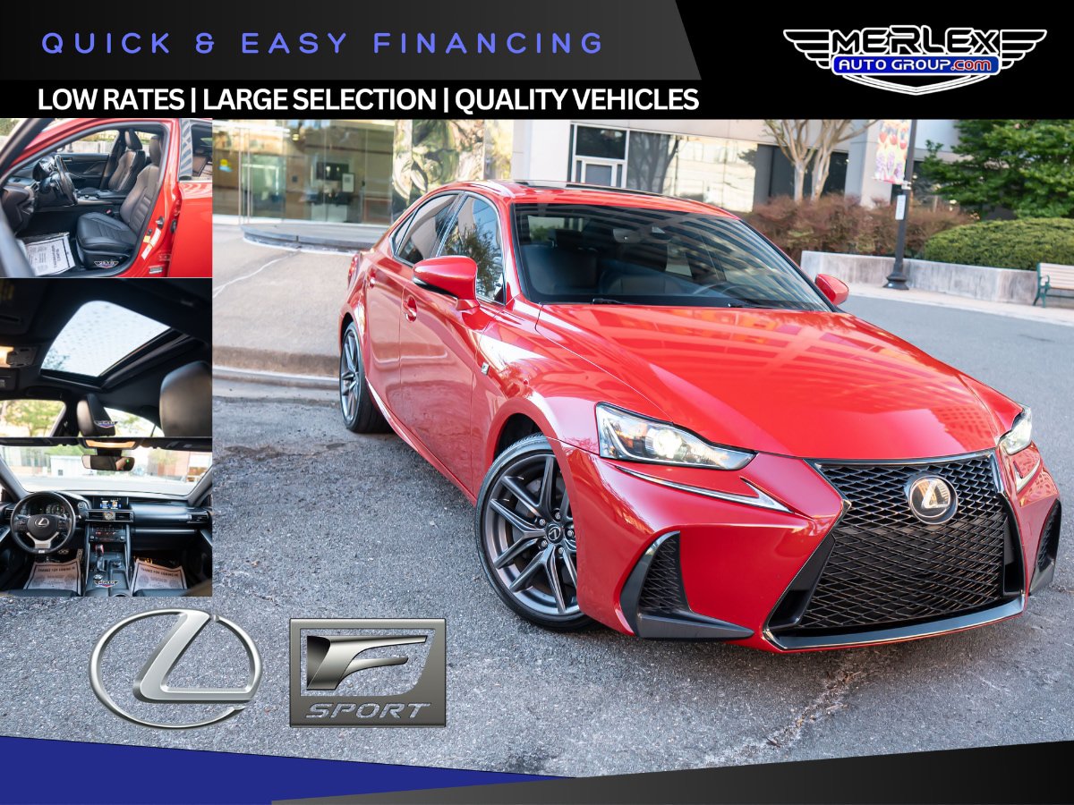 Used 2018 Lexus IS 300 F Sport w/ F Sport Package RWD image 1