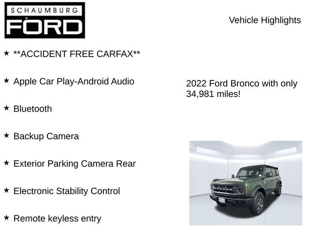 Used 2022 Ford Bronco Big Bend AWD/4WD image 7