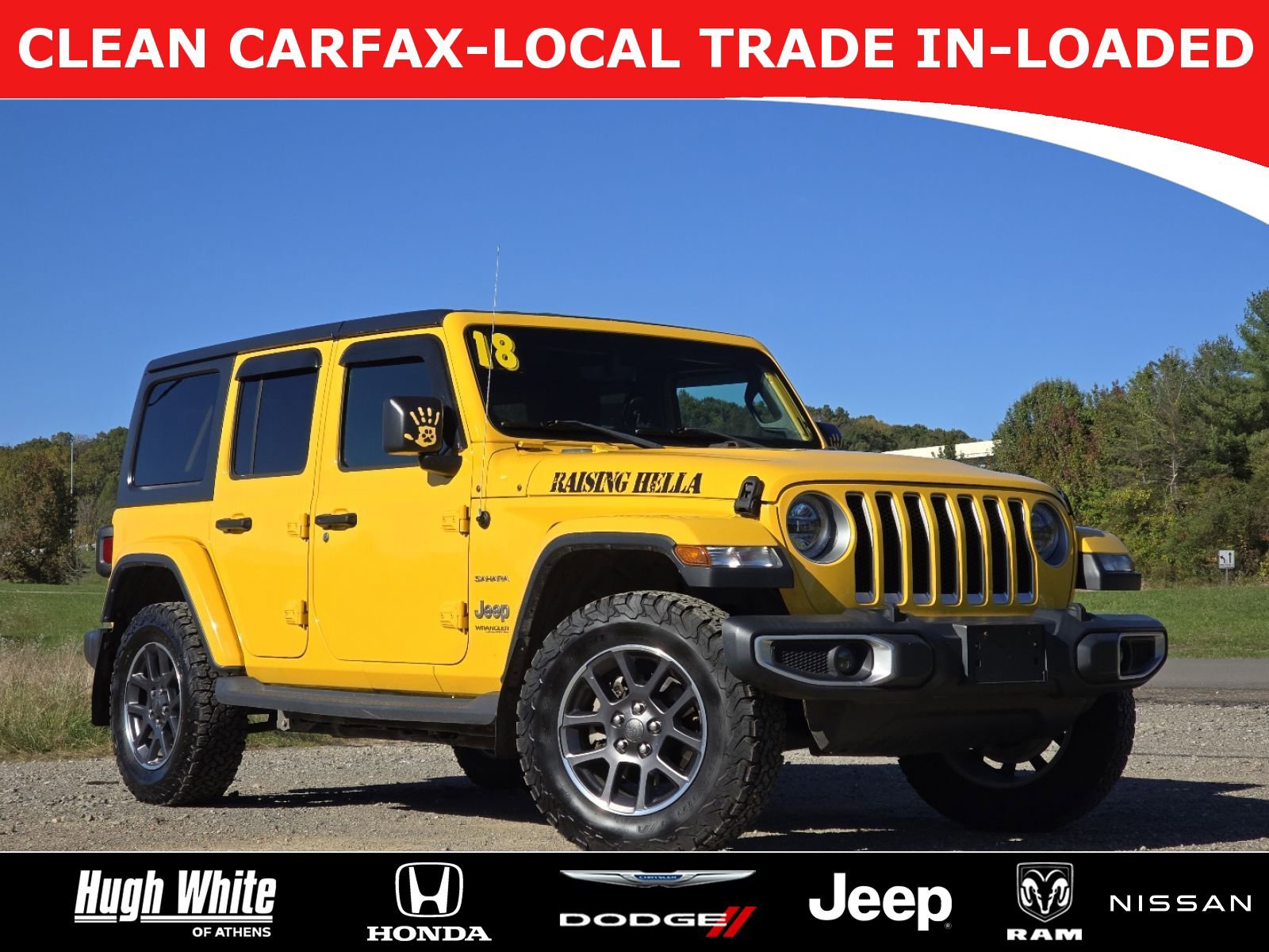 Used 2018 Jeep Wrangler Unlimited Sahara