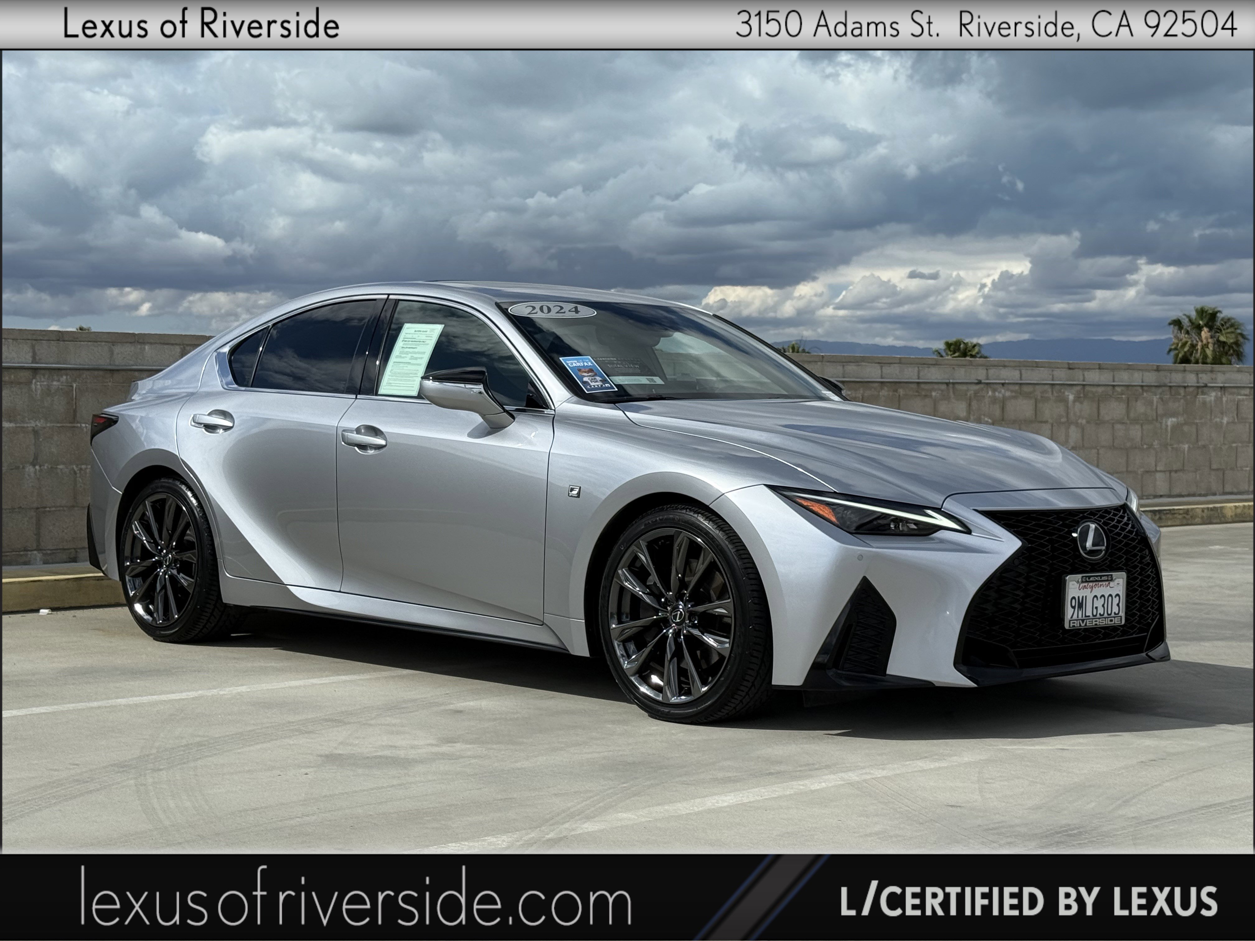 Certified 2024 Lexus IS 350 F Sport RWD image 1
