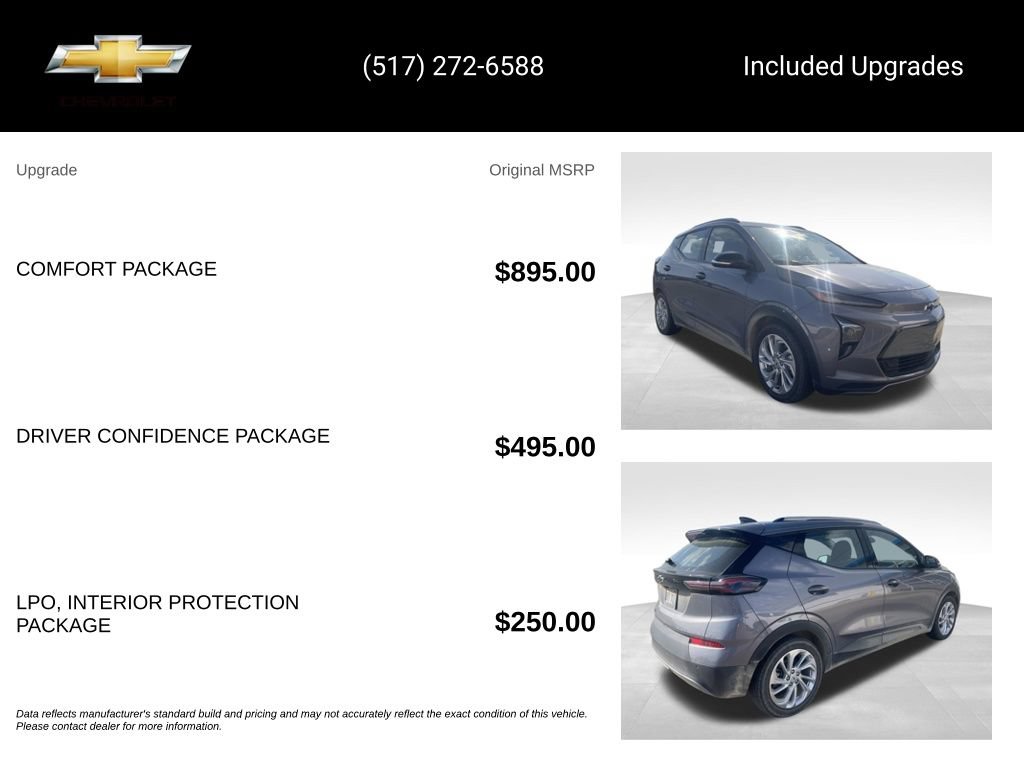 Used 2023 Chevrolet Bolt EUV LT w/ Comfort Package FWD image 15