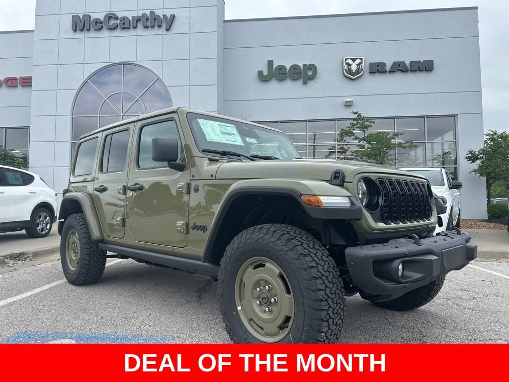 New 2025 Jeep Wrangler Unlimited Sport S 4xe AWD/4WD image 1