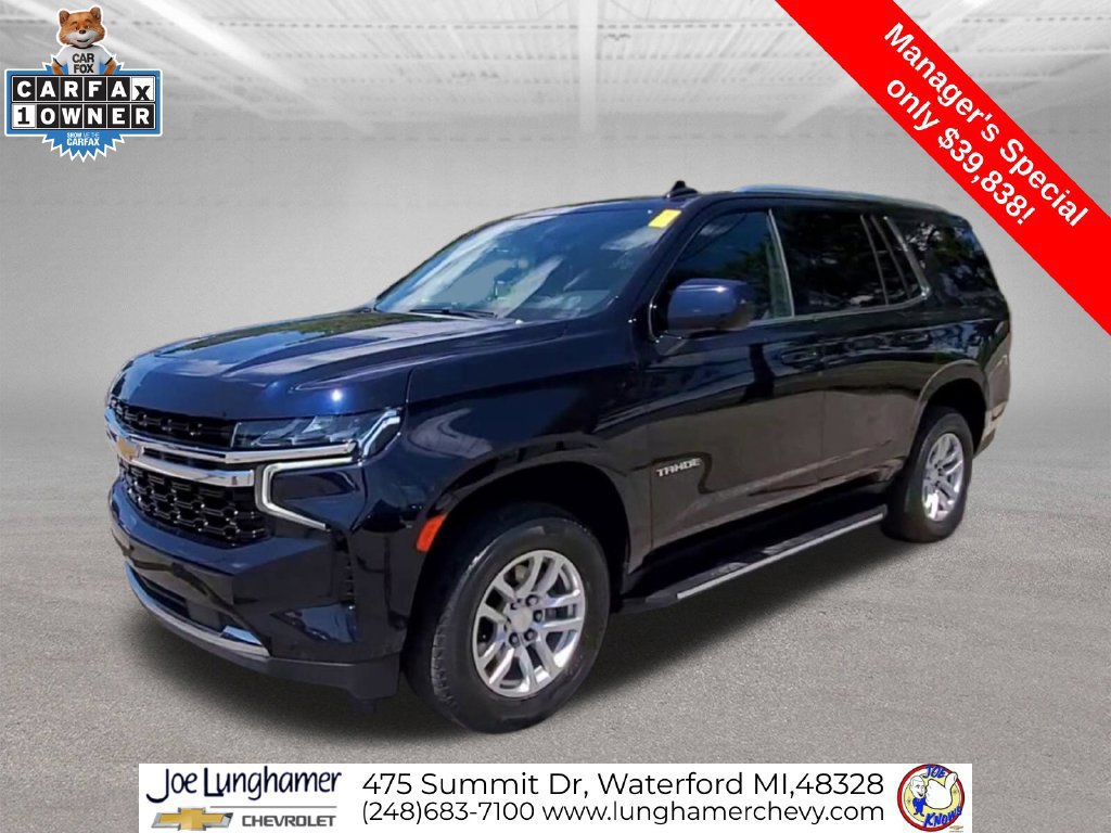 Certified 2022 Chevrolet Tahoe LS w/ Driver Alert Package AWD/4WD image 4