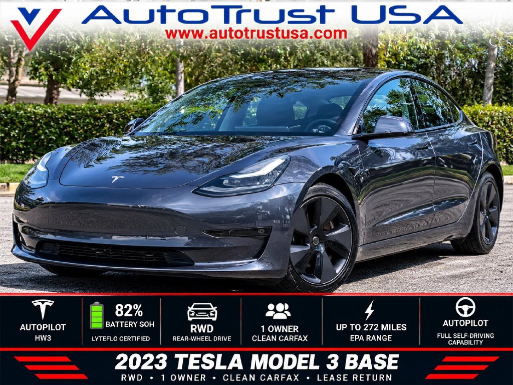 Used 2023 Tesla Model 3 Standard Range