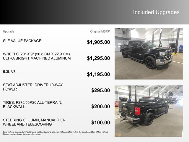 Used 2016 GMC Sierra 1500 SLE w/ SLE Value Package image 4