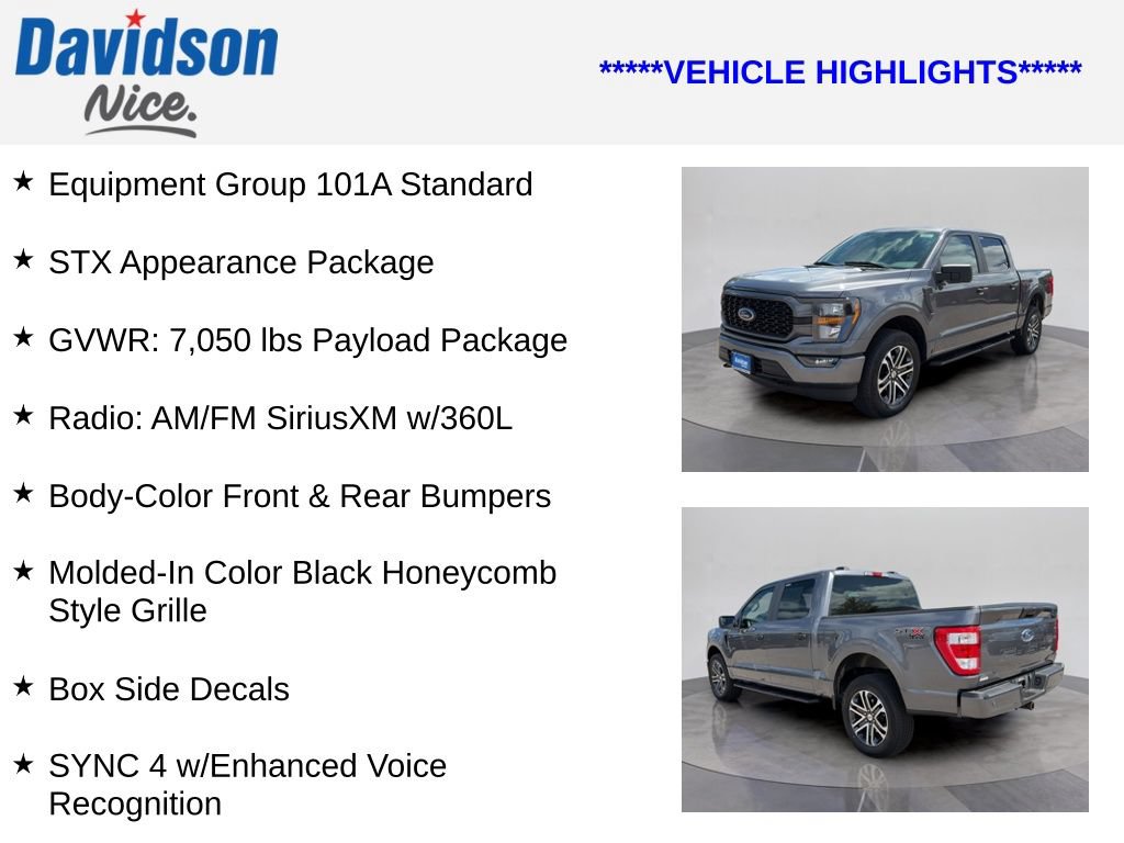 Used 2023 Ford F150 XL w/ STX Appearance Package AWD/4WD image 4