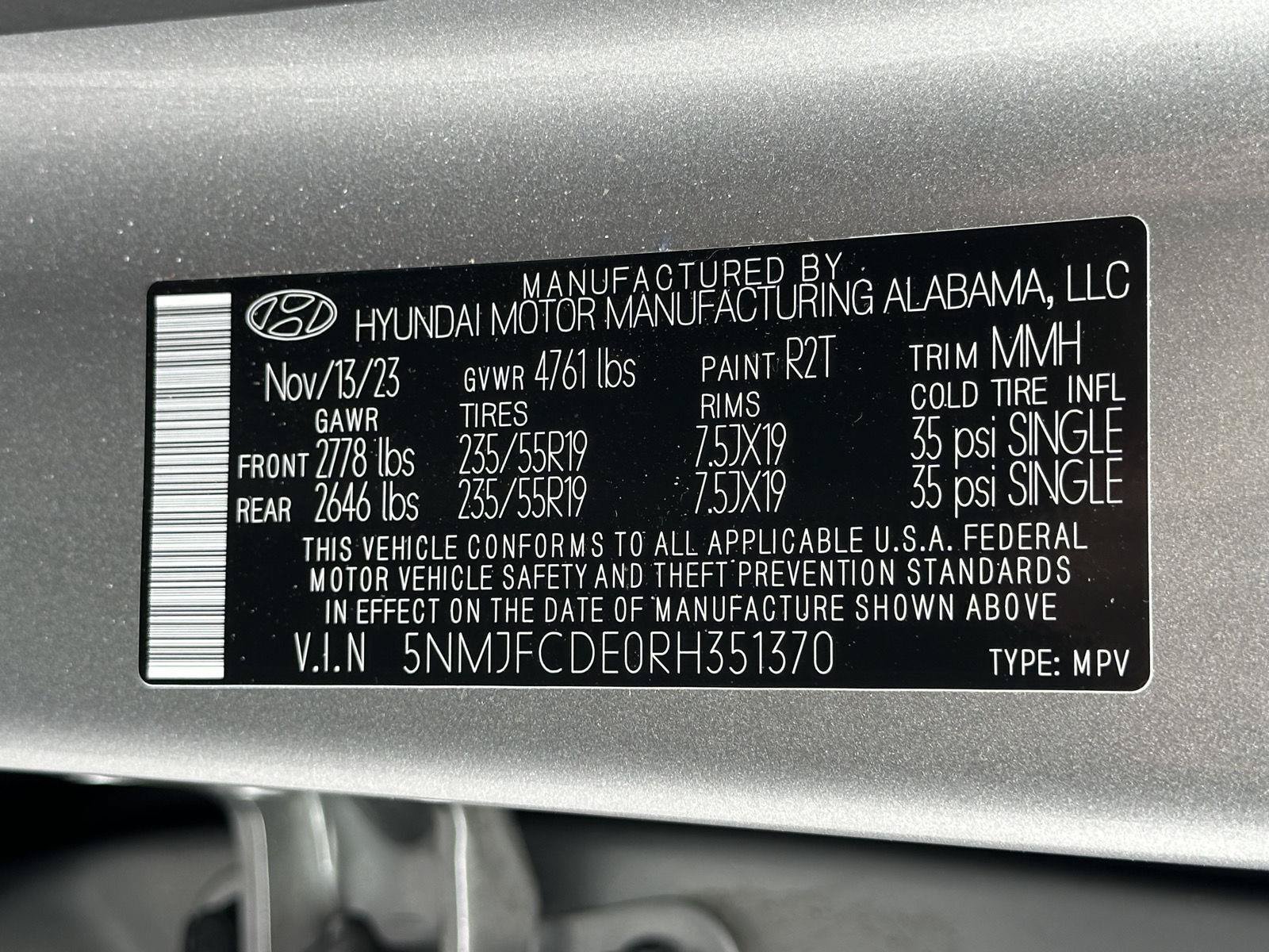 Used 2024 Hyundai Tucson SEL w/ Convenience Package AWD/4WD image 15