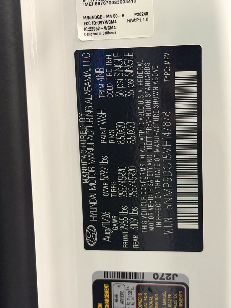 New 2027 Hyundai Santa Fe Calligraphy AWD/4WD image 29