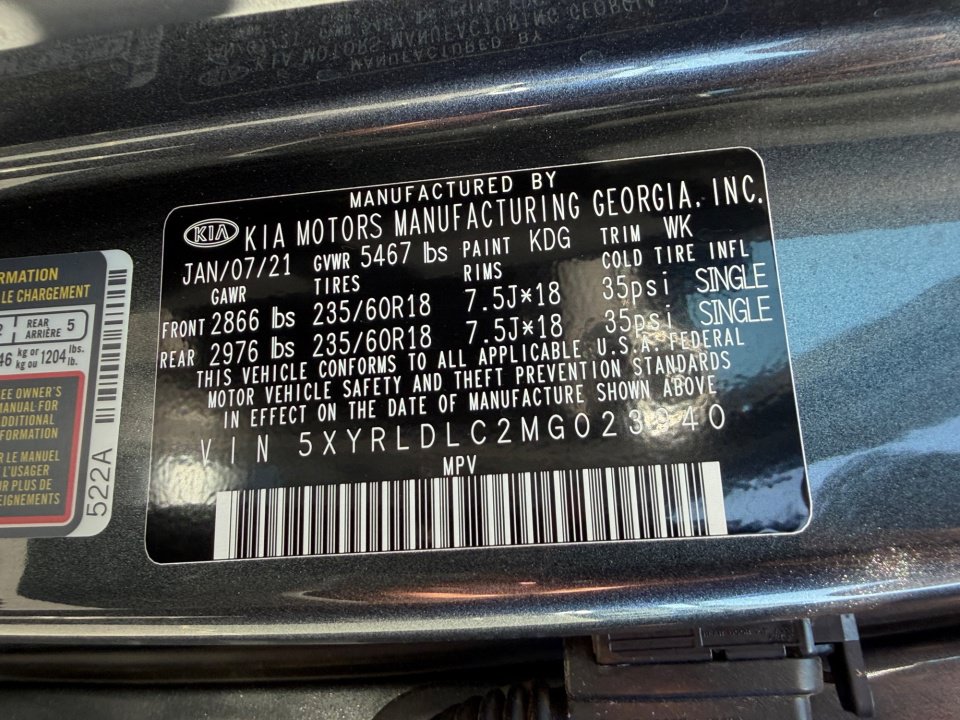 Used 2021 Kia Sorento S AWD/4WD image 38