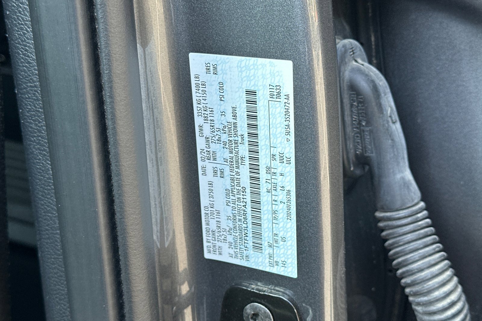 Used 2024 Ford F150 XLT w/ Equipment Group 302A MID image 54