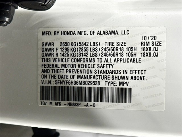 Used 2021 Honda Pilot EX image 33