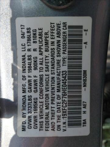 Used 2017 Honda Civic EX image 26