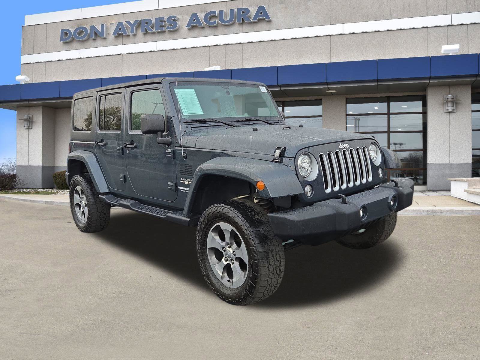 Used 2017 Jeep Wrangler Unlimited Sahara w/ Connectivity Group image 1