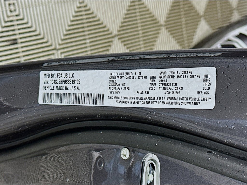 New 2025 Jeep Wagoneer L Series II w/ Convenience Group I image 19