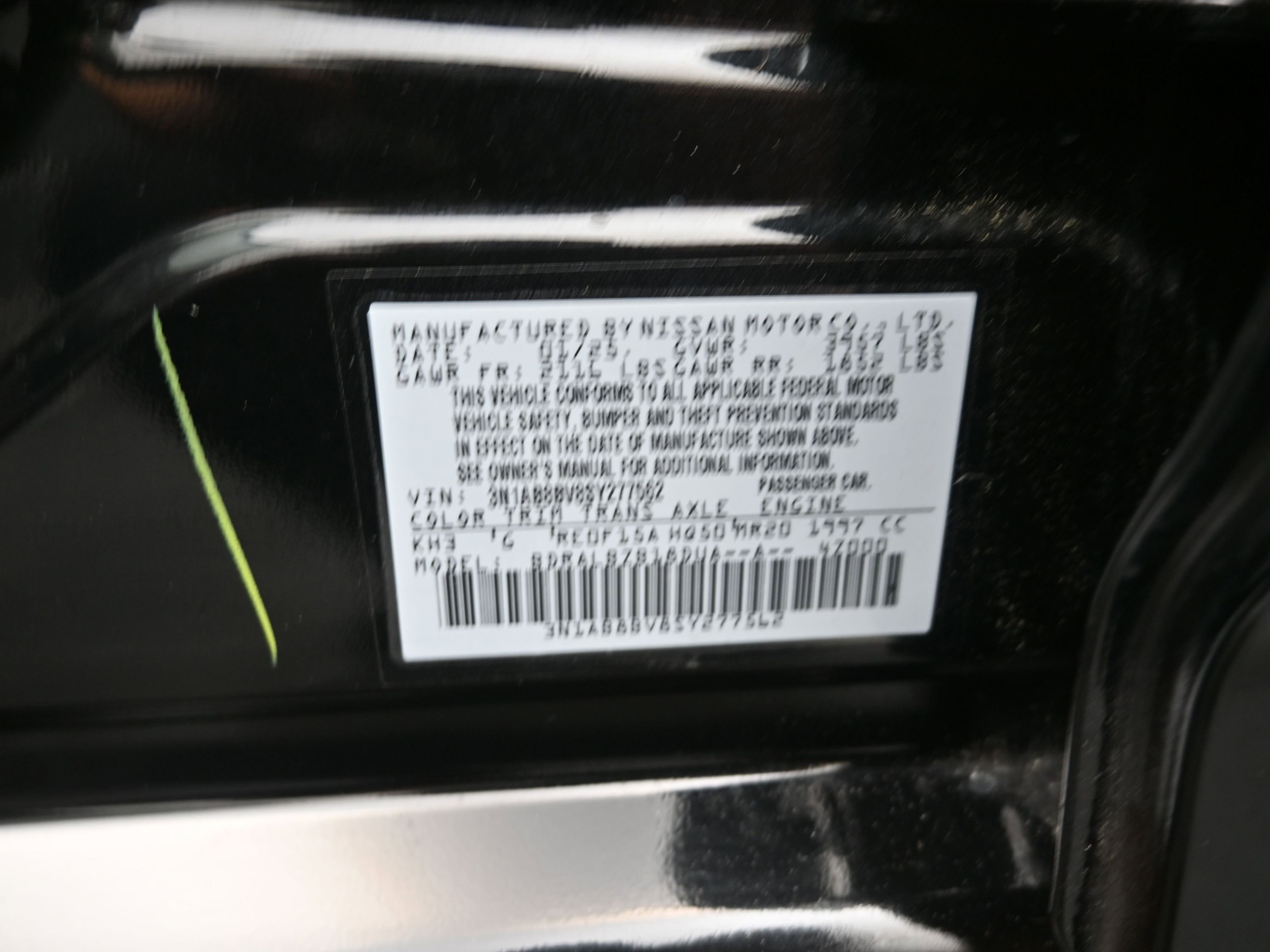 Certified 2025 Nissan Sentra S image 10