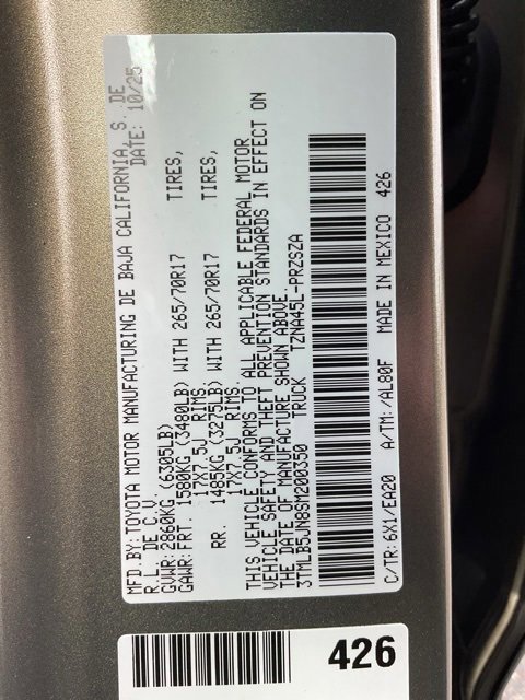 New 2025 Toyota Tacoma TRD Off-Road image 32