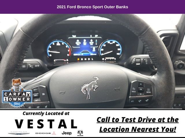 Used 2021 Ford Bronco Sport Outer Banks AWD/4WD image 14
