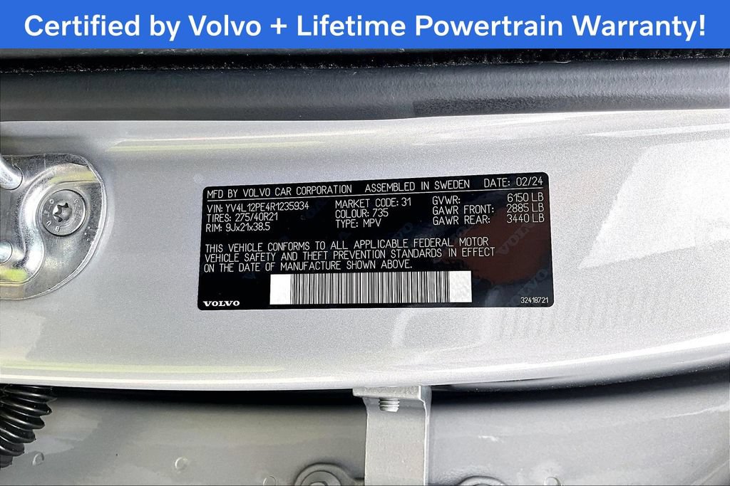 Used 2024 Volvo XC90 B5 Plus AWD/4WD image 48