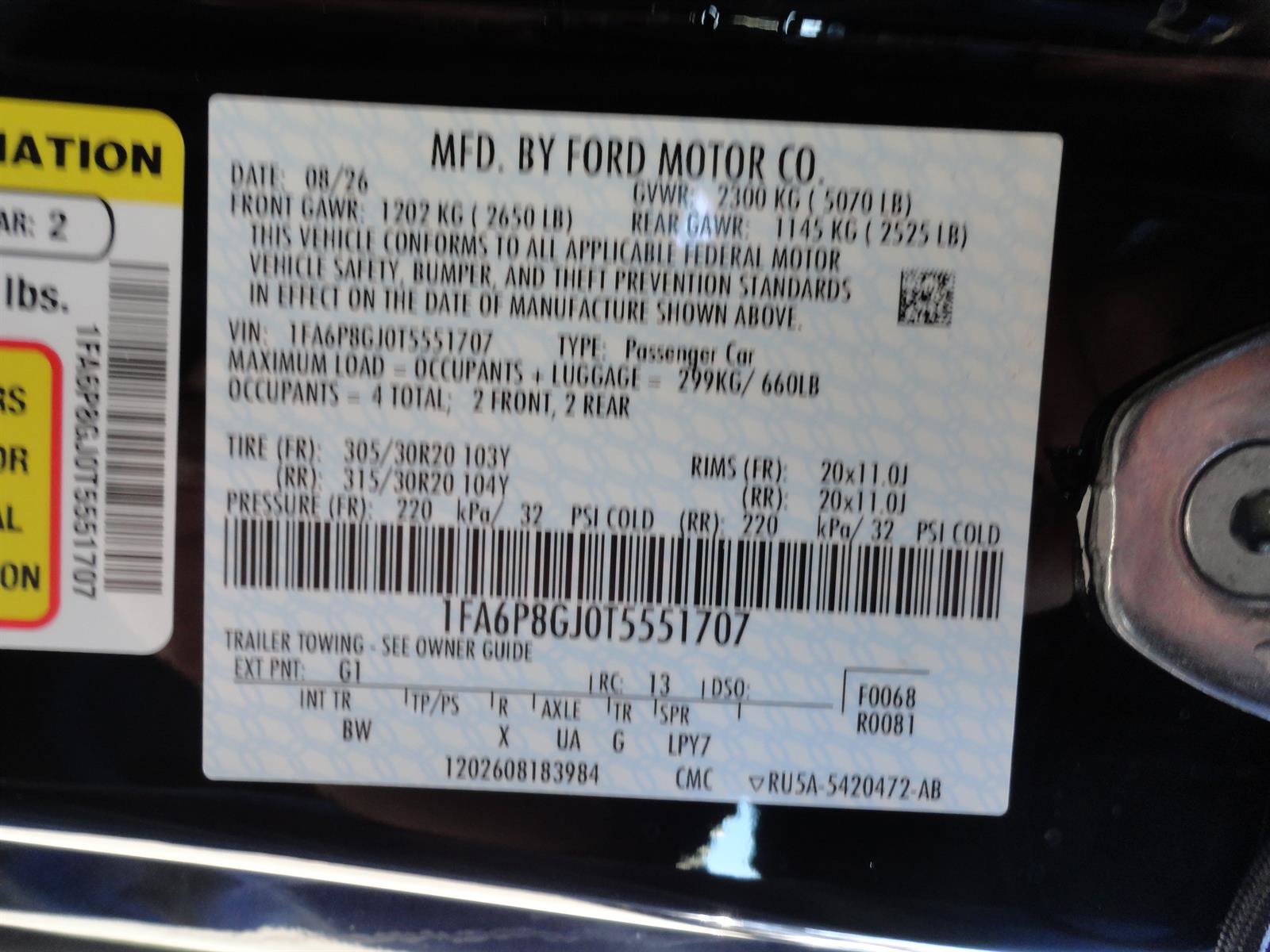 New 2026 Ford Mustang Dark Horse SC RWD image 20