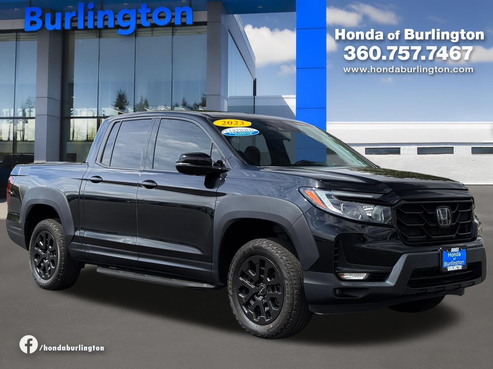 Certified 2023 Honda Ridgeline Black Edition image 8