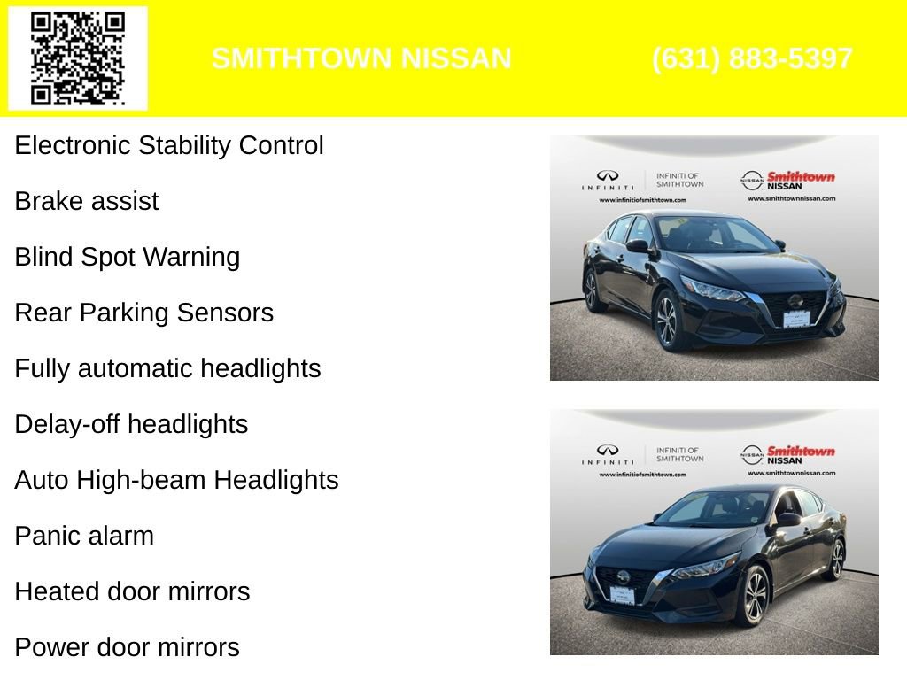 Used 2022 Nissan Sentra SV w/ All-Weather Package FWD image 6