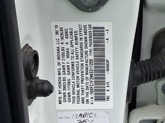 Used 2019 Honda Civic EX image 27