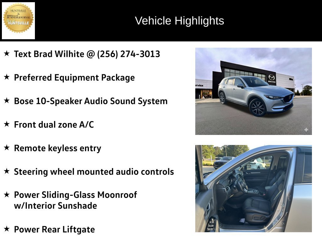 Used 2018 MAZDA CX-5 Touring w/ Preferred Equipment Package FWD image 6