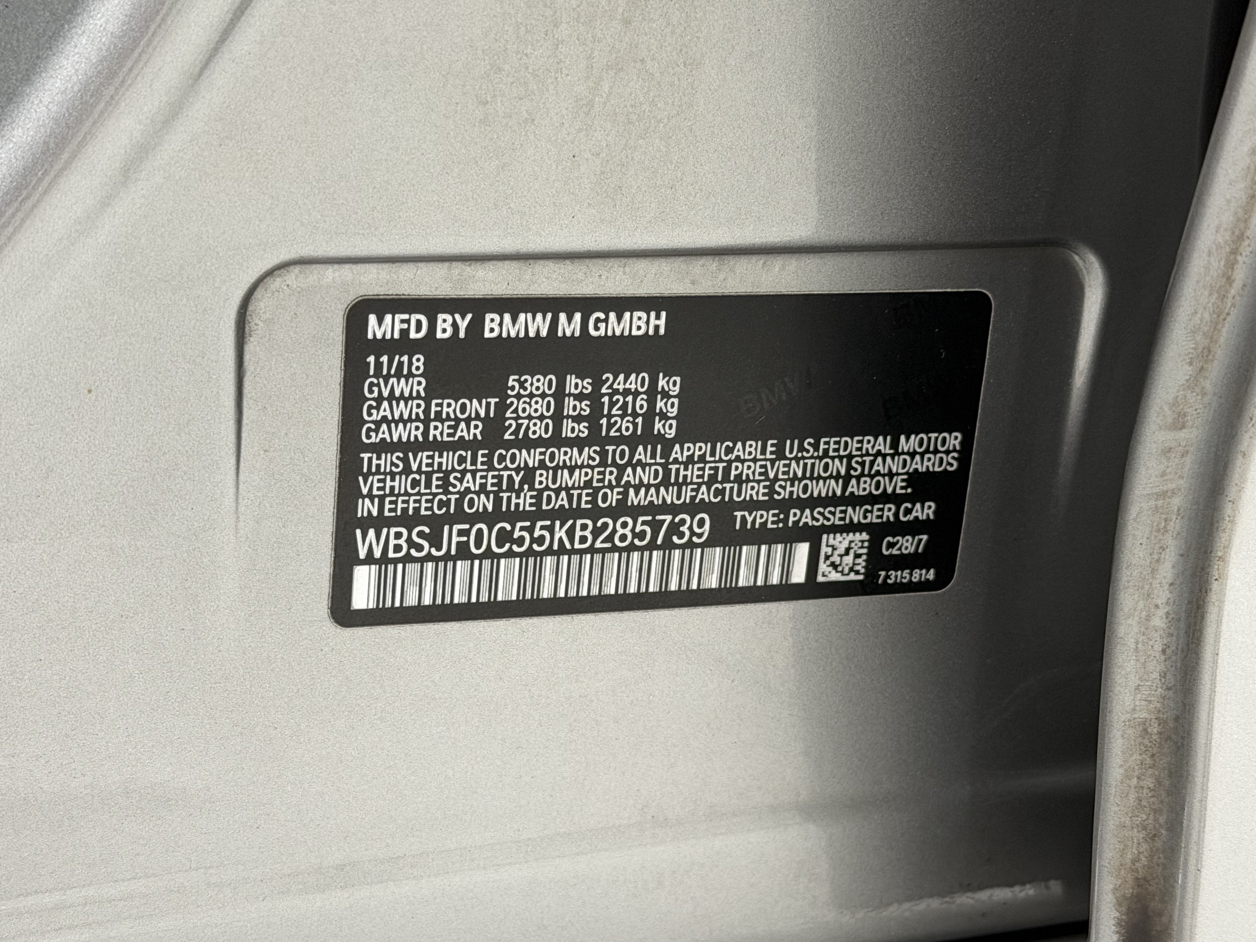 Used 2019 BMW M5 w/ Executive Package AWD/4WD image 68