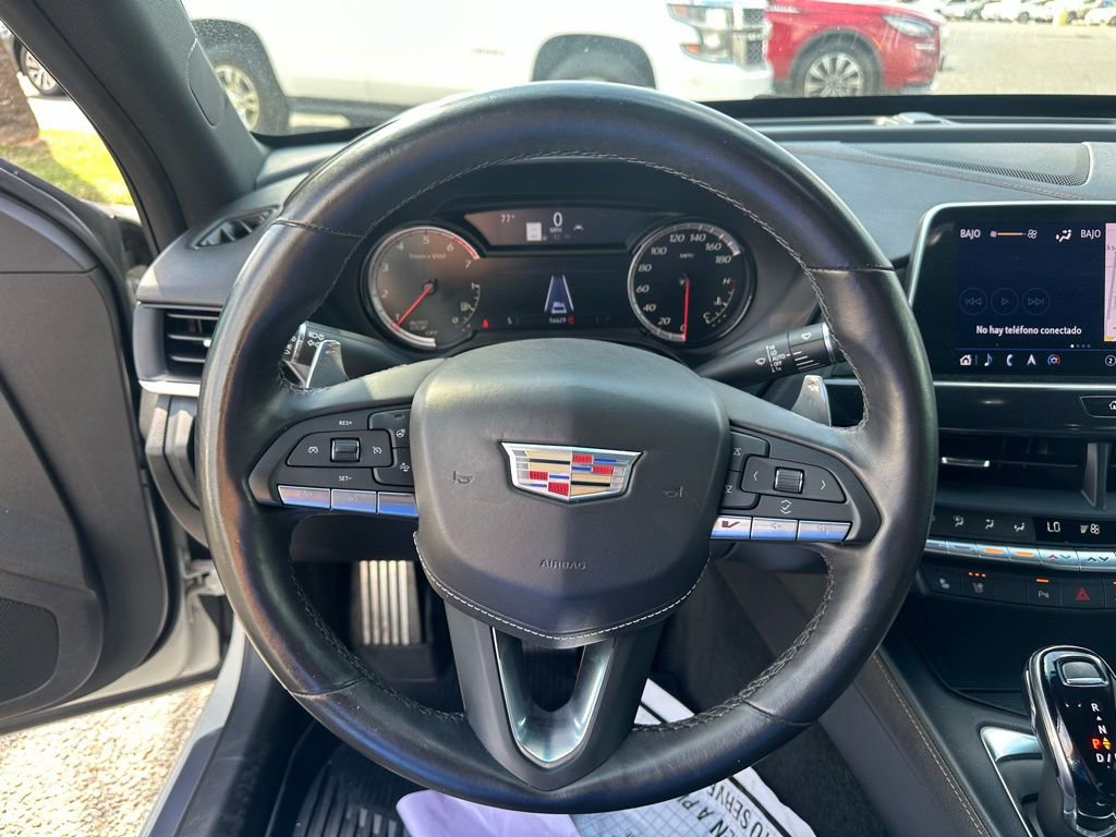 Used 2022 Cadillac CT4 V w/ LPO, ONYX Package image 13