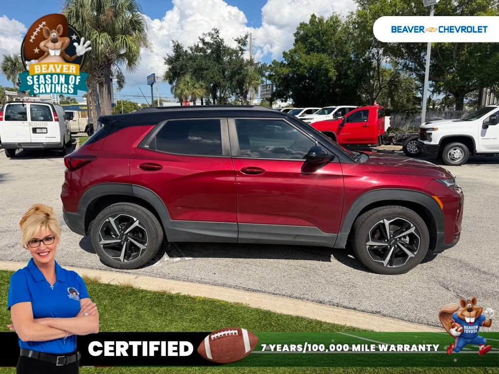 Used 2022 Chevrolet TrailBlazer RS FWD image 3