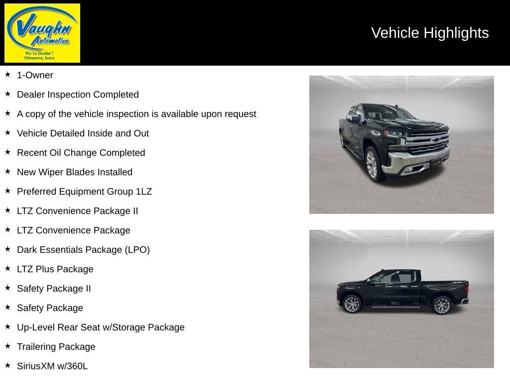 Used 2021 Chevrolet Silverado 1500 LTZ w/ Safety Package II image 2