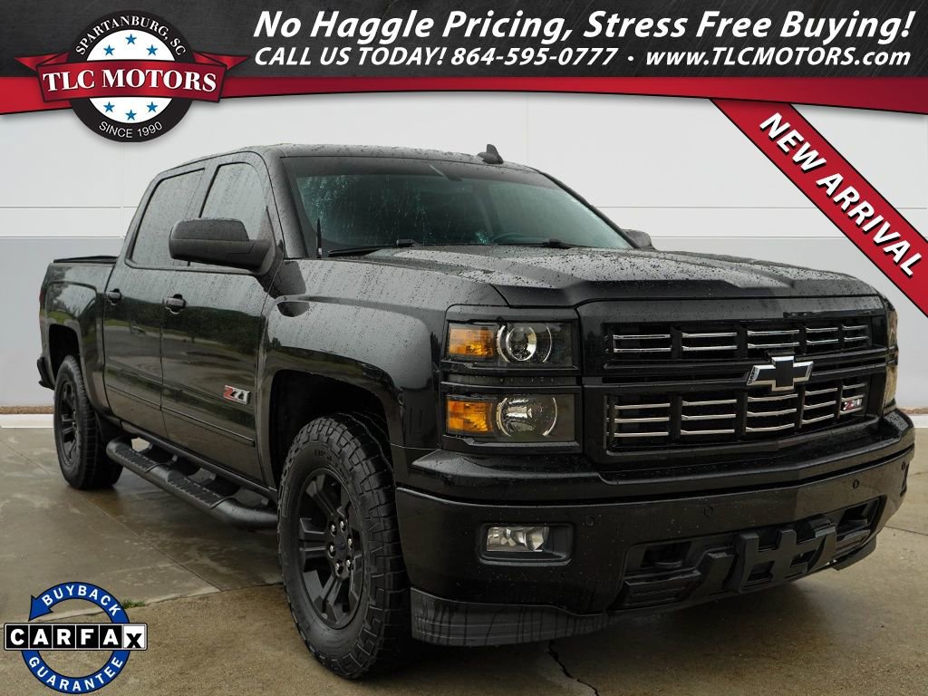 Used 2015 Chevrolet Silverado 1500 LTZ Z71 w/ Midnight Edition AWD/4WD video 1