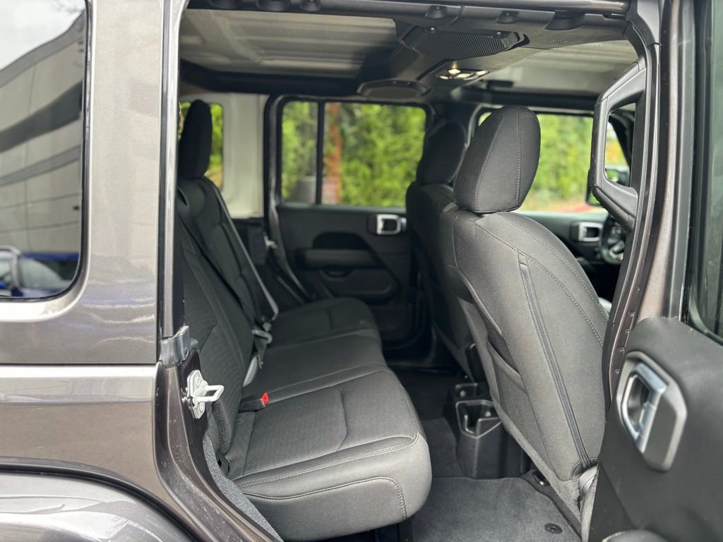 Used 2021 Jeep Wrangler Unlimited Sahara w/ Uconnect 4C Nav & Sound Group image 24