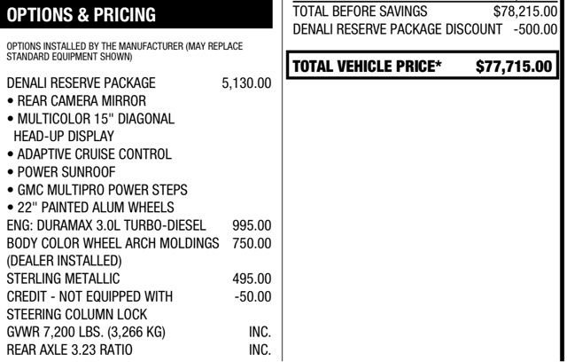 Used 2023 GMC Sierra 1500 Denali w/ Denali Reserve Package AWD/4WD image 27