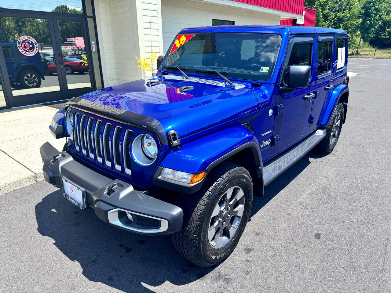 Used 2018 Jeep Wrangler Unlimited Sahara w/ Cold Weather Group image 1