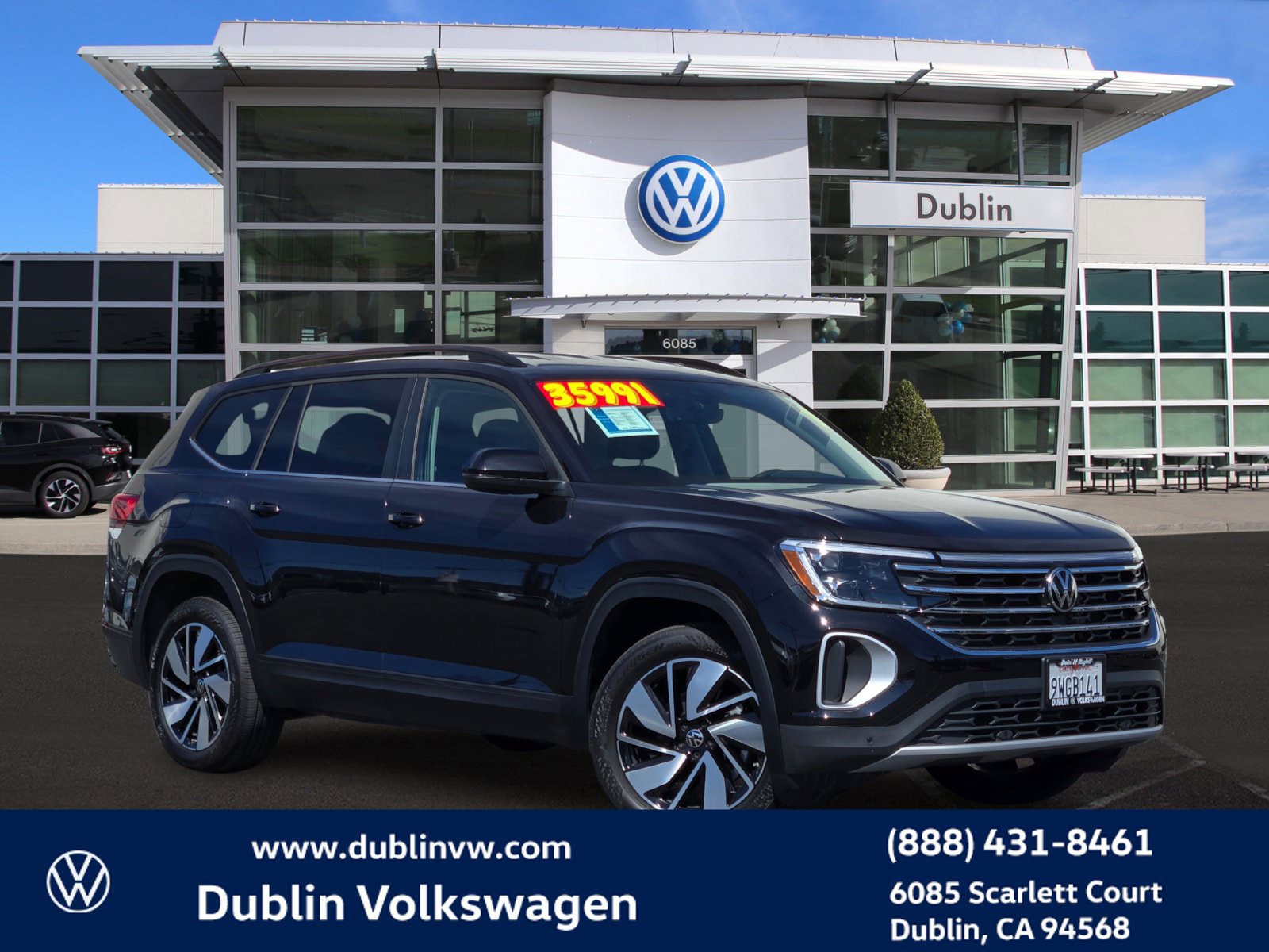 Certified 2026 Volkswagen Atlas SE AWD/4WD image 1