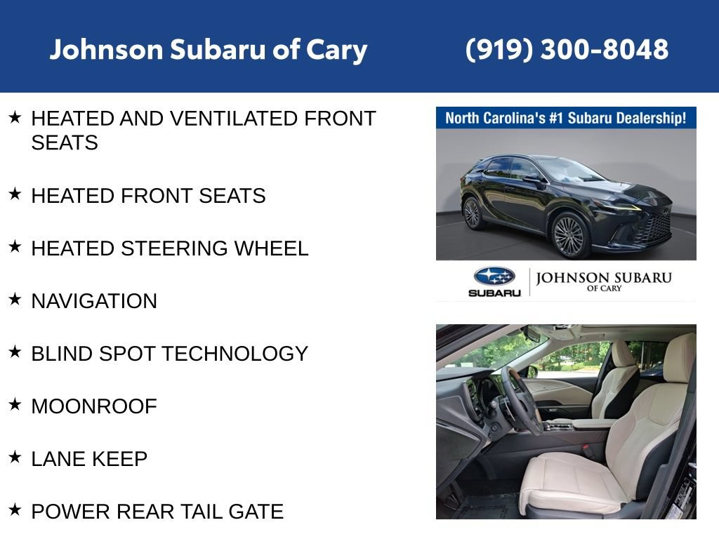 Used 2023 Lexus RX 350 FWD w/ Accessory Package (Z1) image 6