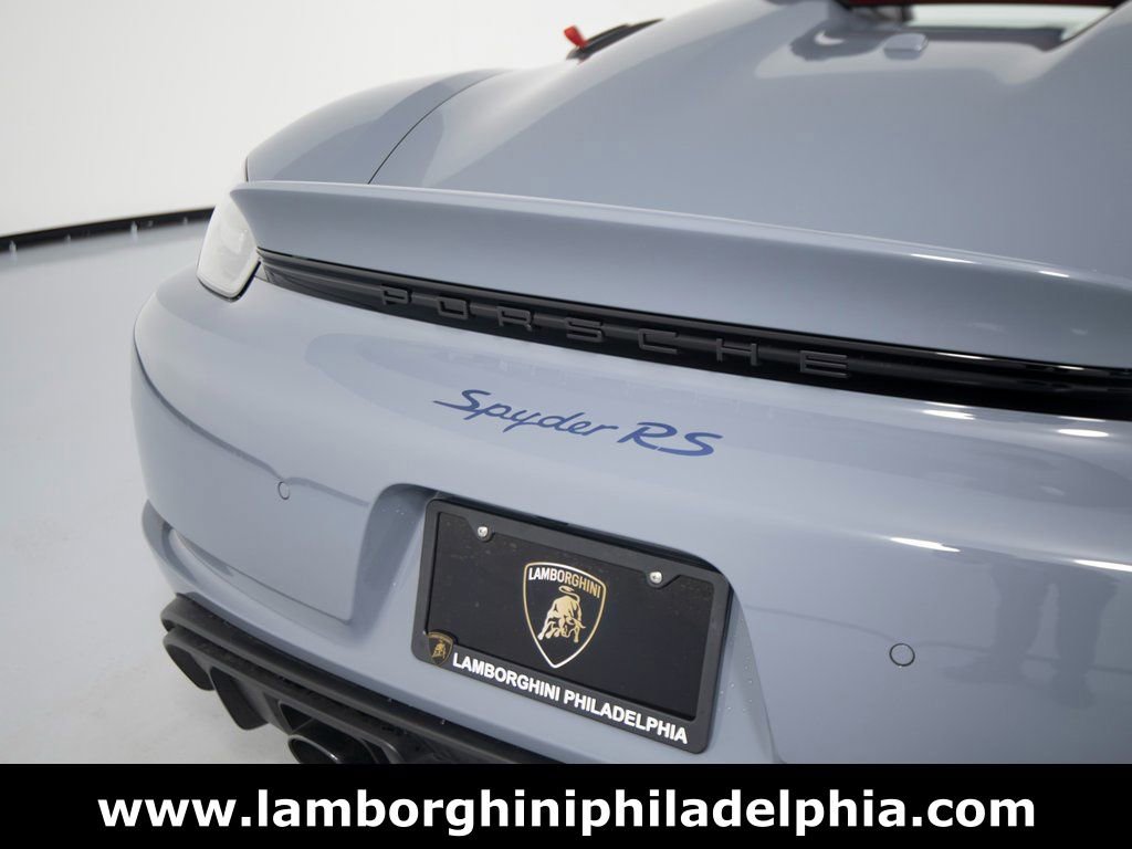 Used 2025 Porsche 718 Boxster Spyder RS image 45