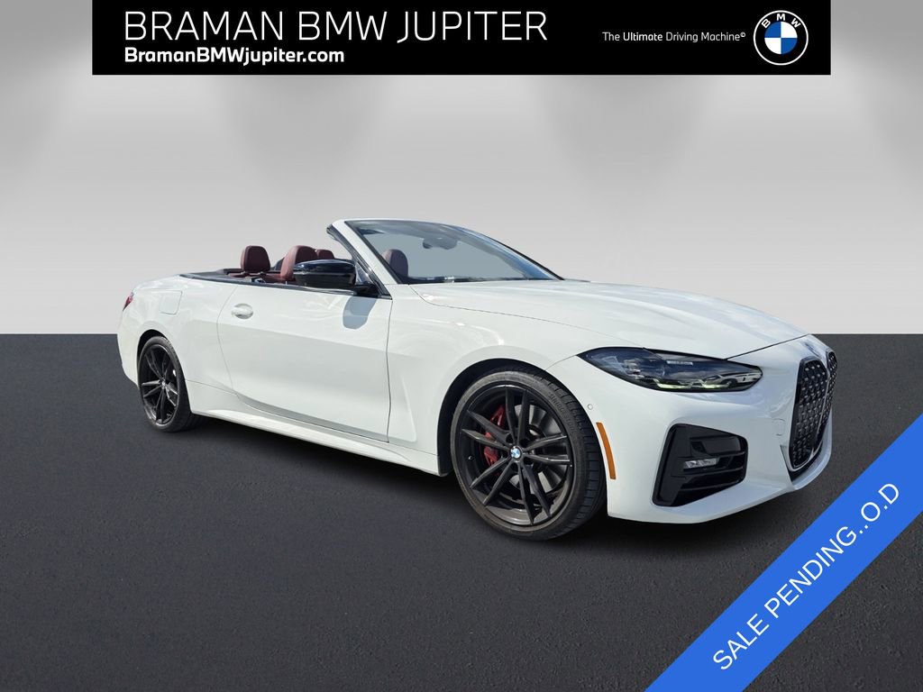 Certified 2023 BMW 430i Convertible w/ M Sport Package image 1