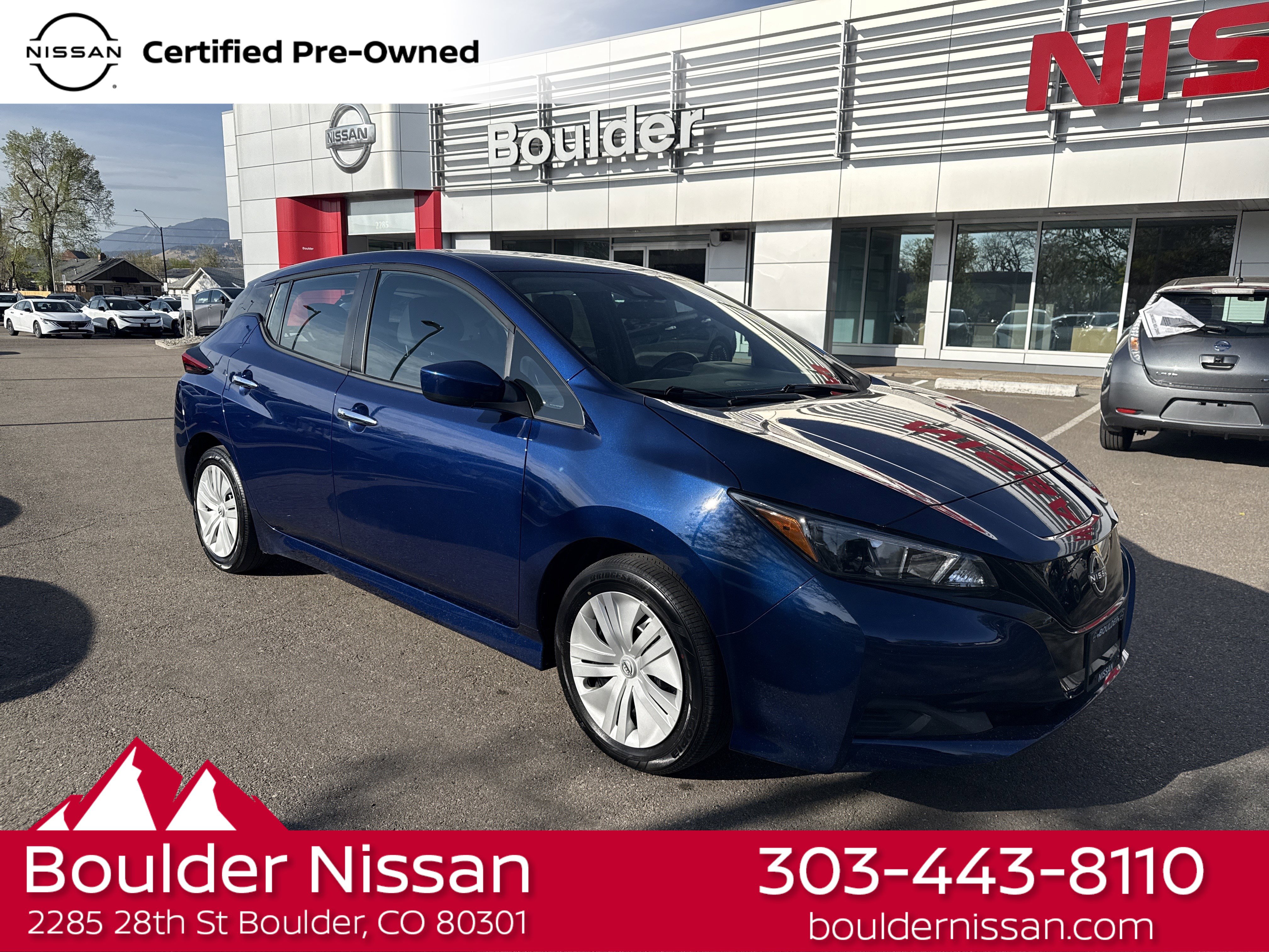 Certified 2025 Nissan Leaf S