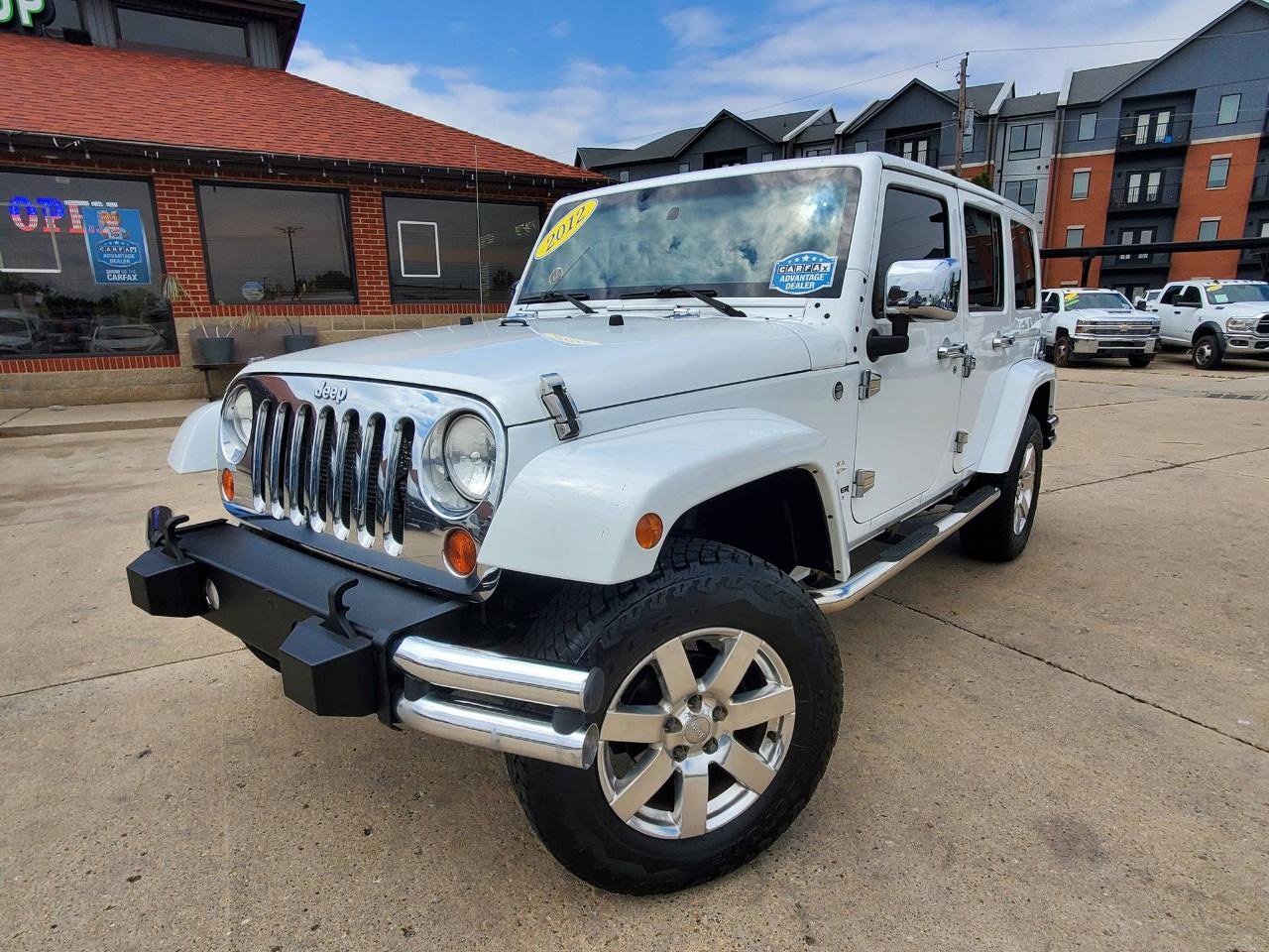 Used 2012 Jeep Wrangler Unlimited Sahara w/ Dual Top Group AWD/4WD image 3