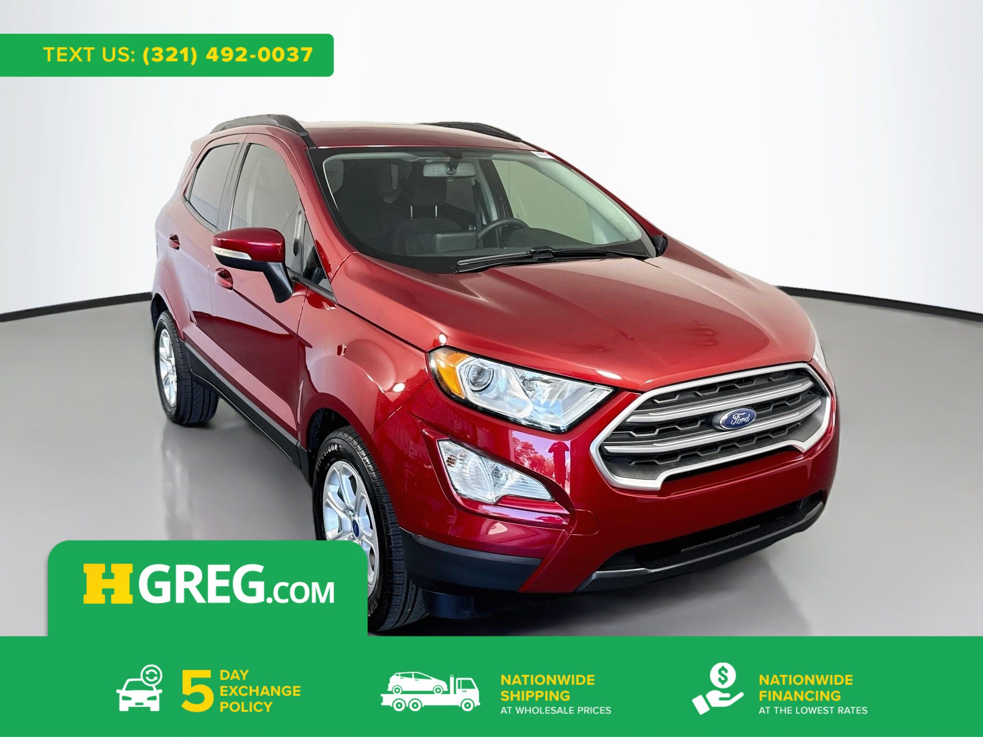 Used 2021 Ford EcoSport SE w/ SE Convenience Package