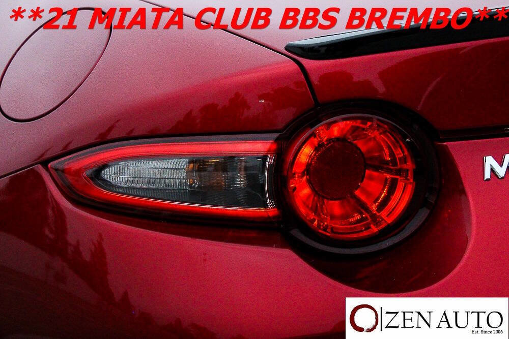 Used 2021 MAZDA MX-5 Miata Club w/ Brembo/BBS Recaro Package image 40