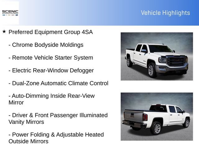 Used 2018 GMC Sierra 1500 SLT w/ SLT Premium Package AWD/4WD image 10