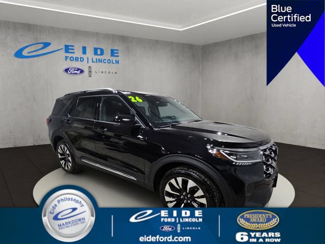 Certified 2026 Ford Explorer Platinum w/ LUX Leather Package AWD/4WD image 1