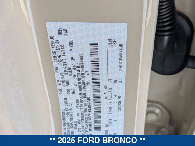 New 2025 Ford Bronco Badlands AWD/4WD image 21