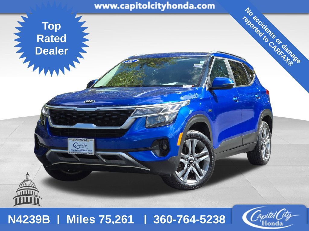 Used 2021 Kia Seltos S AWD/4WD image 1