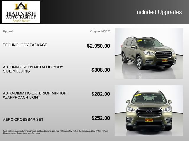 Used 2022 Subaru Ascent Limited w/ Technology Package AWD/4WD image 4