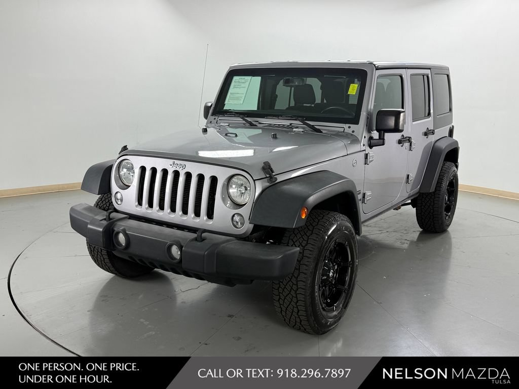 Used 2017 Jeep Wrangler Unlimited Sport w/ Quick Order Package 24S AWD/4WD image 1