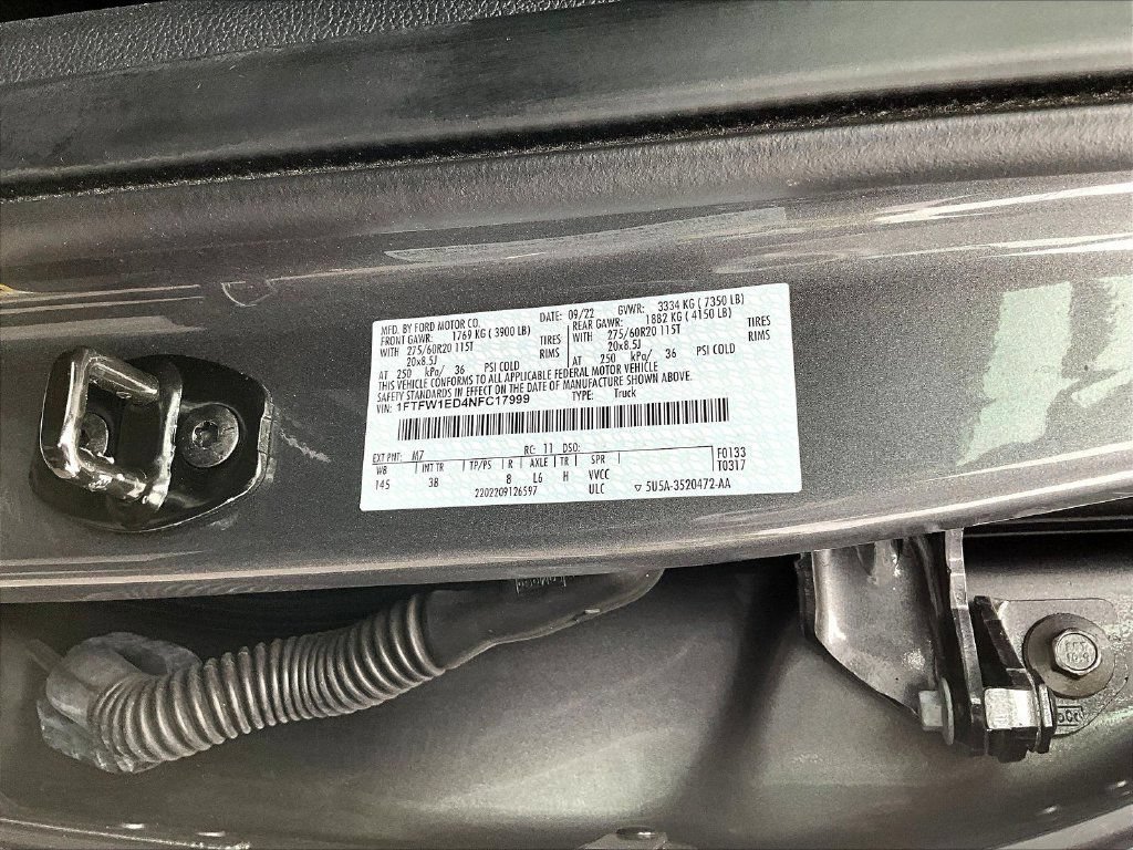Used 2022 Ford F150 Platinum w/ Equipment Group 701A High AWD/4WD image 22
